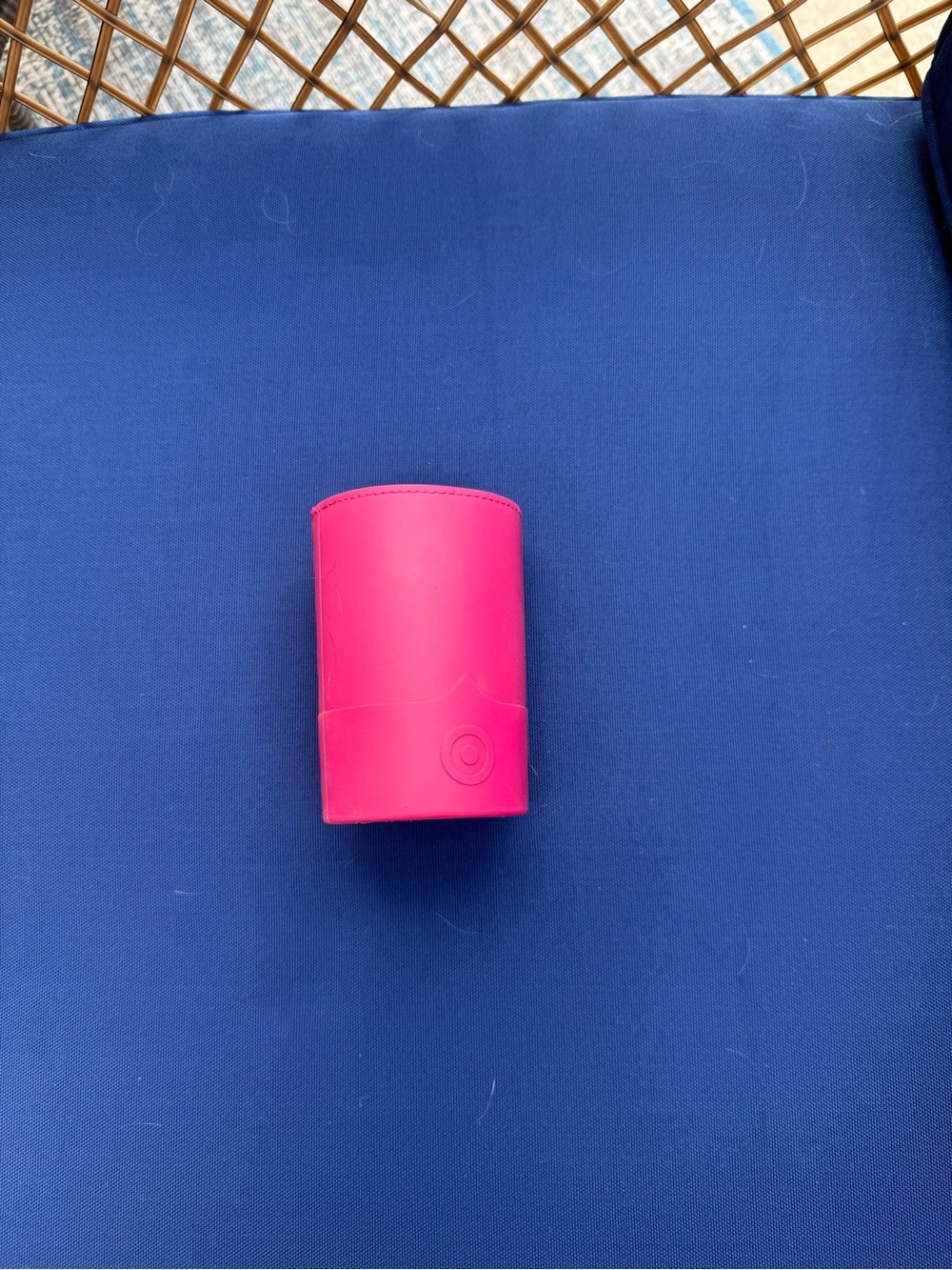 Hunter for Target Hot Pink Cylindrical Tech Pouch